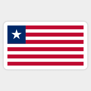 Flag of Liberia Sticker